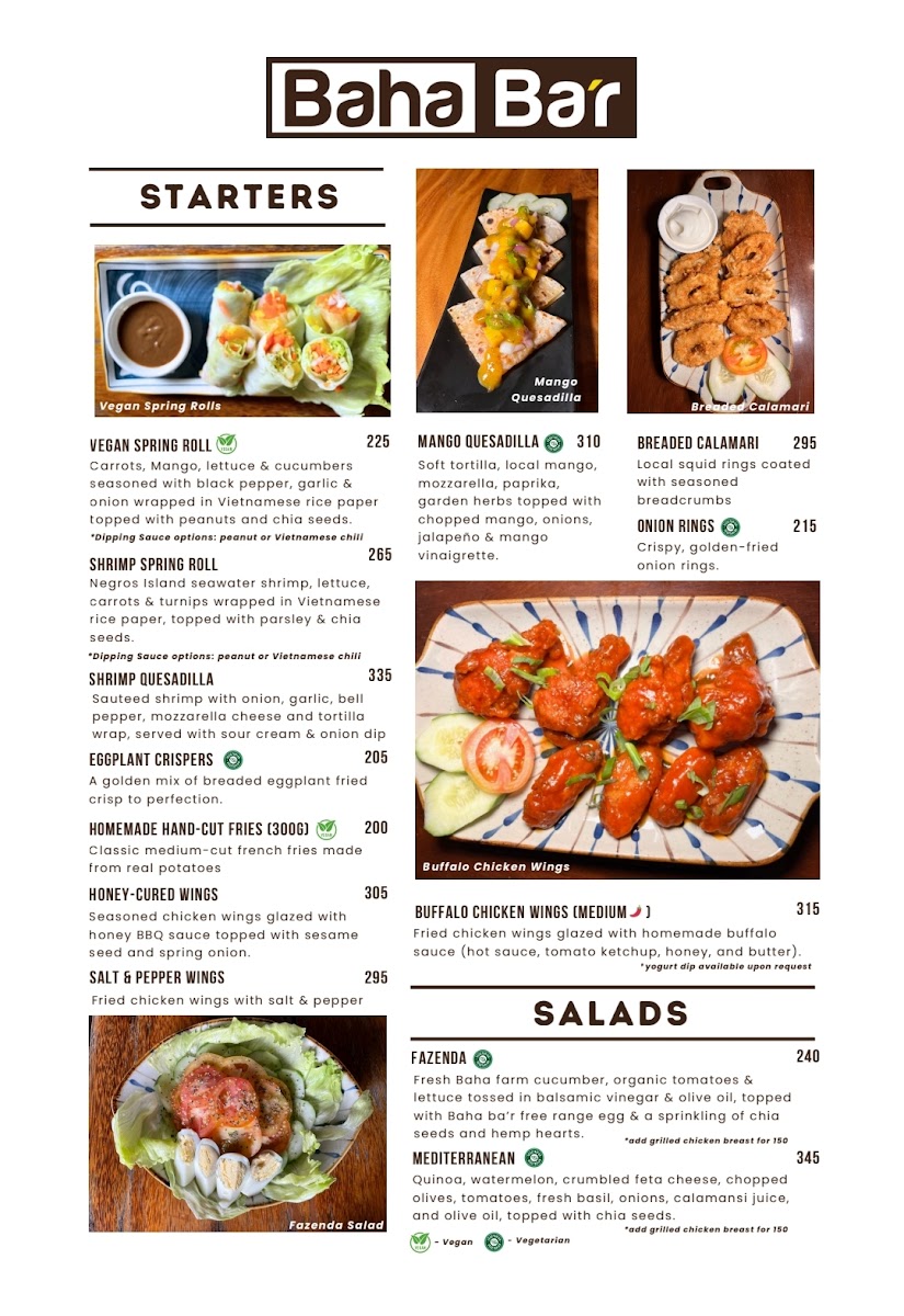 Baha Ba’r Photo Menu 9