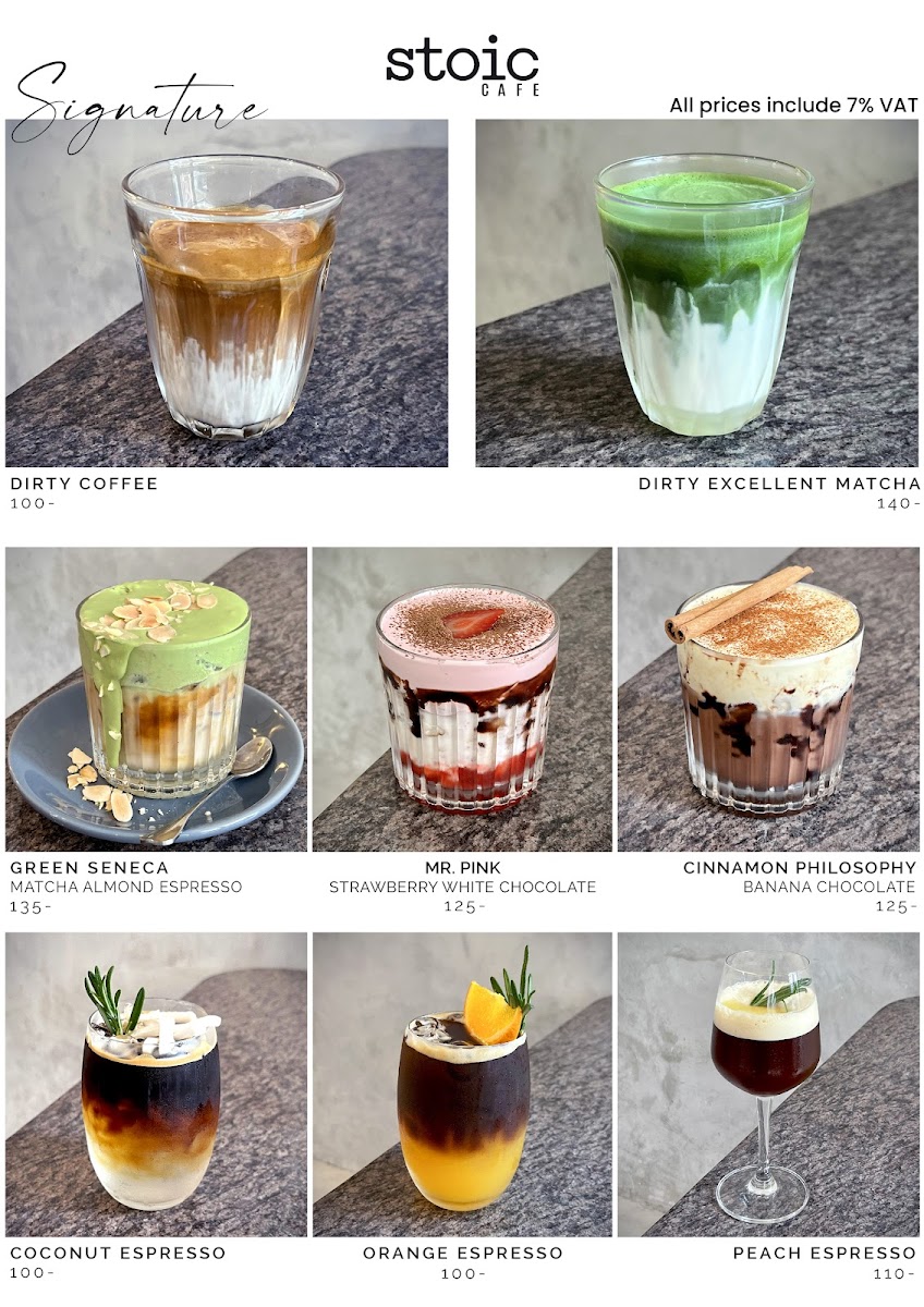 Stoic cafe & Brunch Photo Menu 3