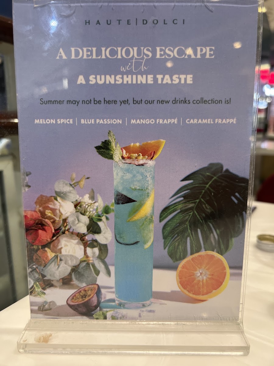 Haute Dolci Trafford Photo Menu 6