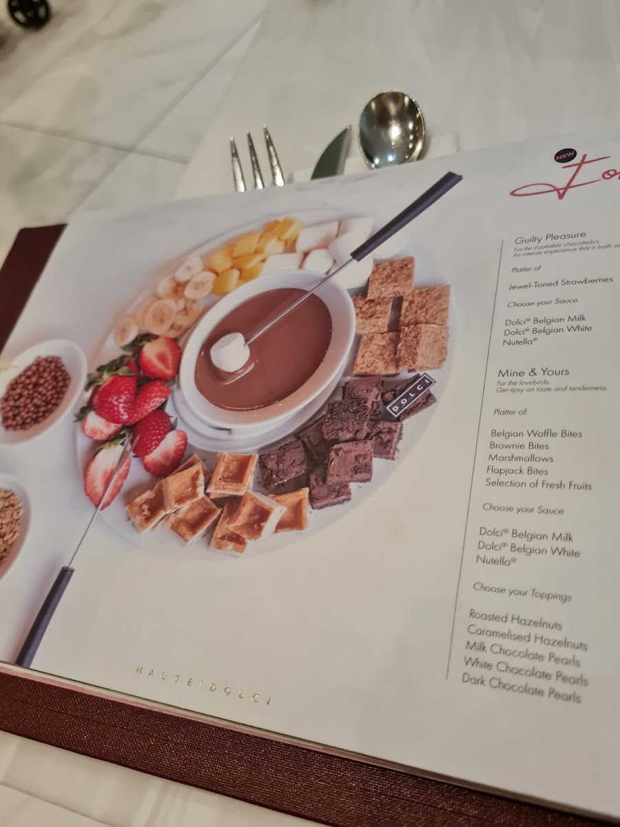 Haute Dolci Trafford Photo Menu 7