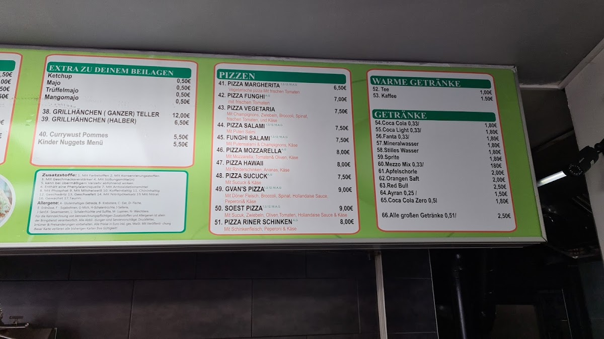 Gvan‘s Grill & Burger Photo Menu 6