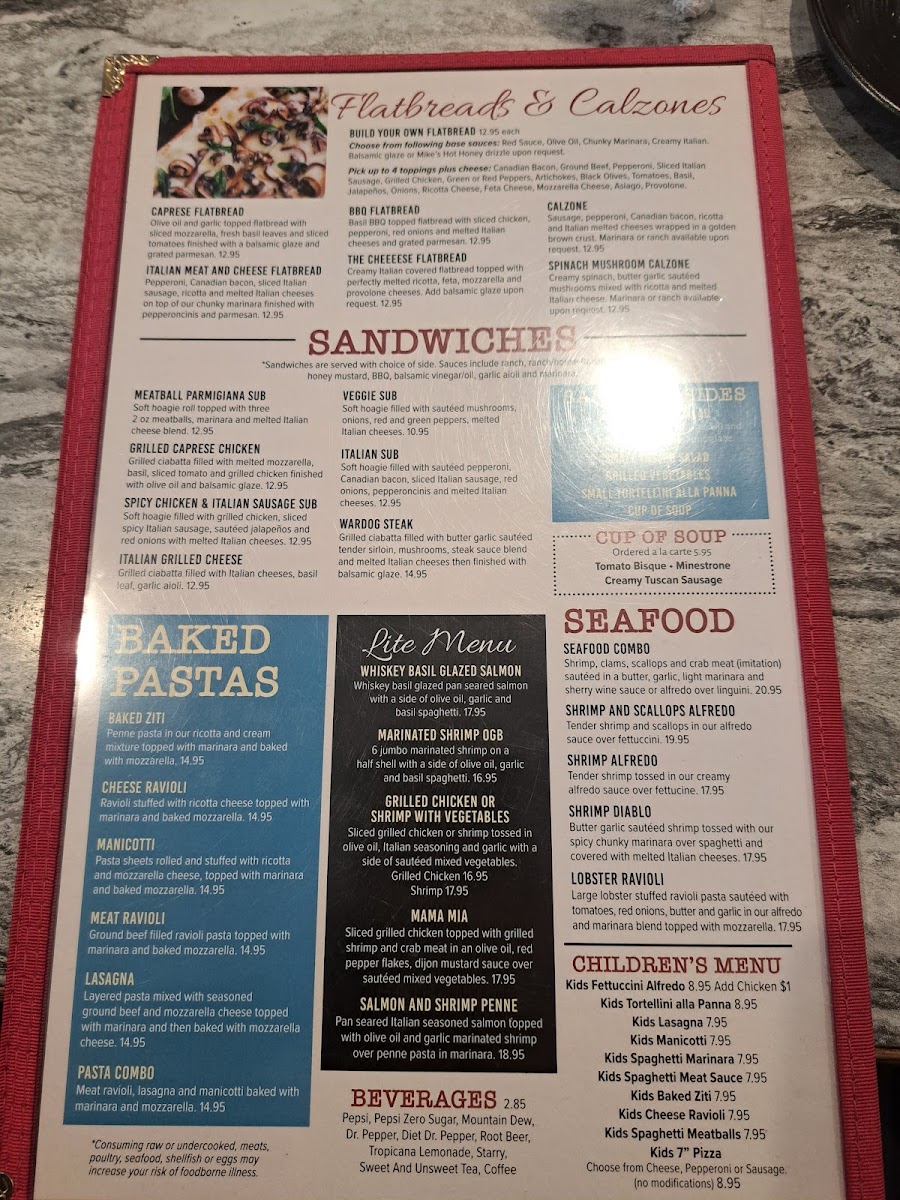 Mia Bella Italian Kitchen Photo Menu 7