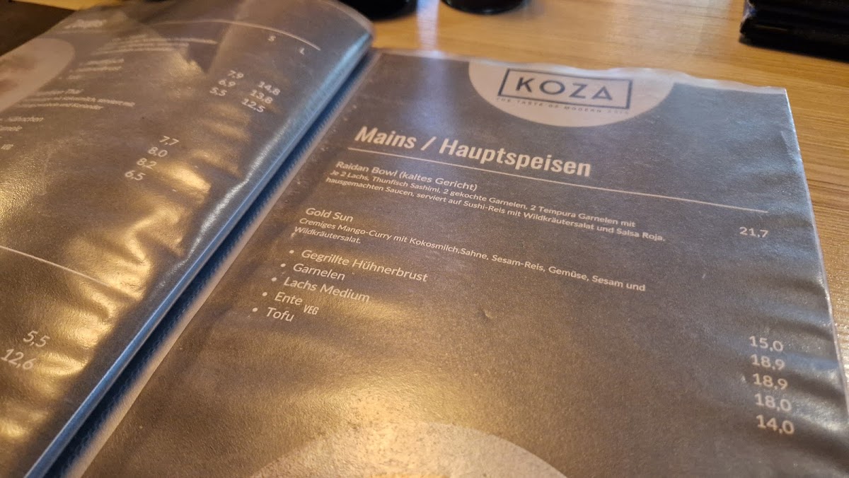 Koza Landau Photo Menu 9