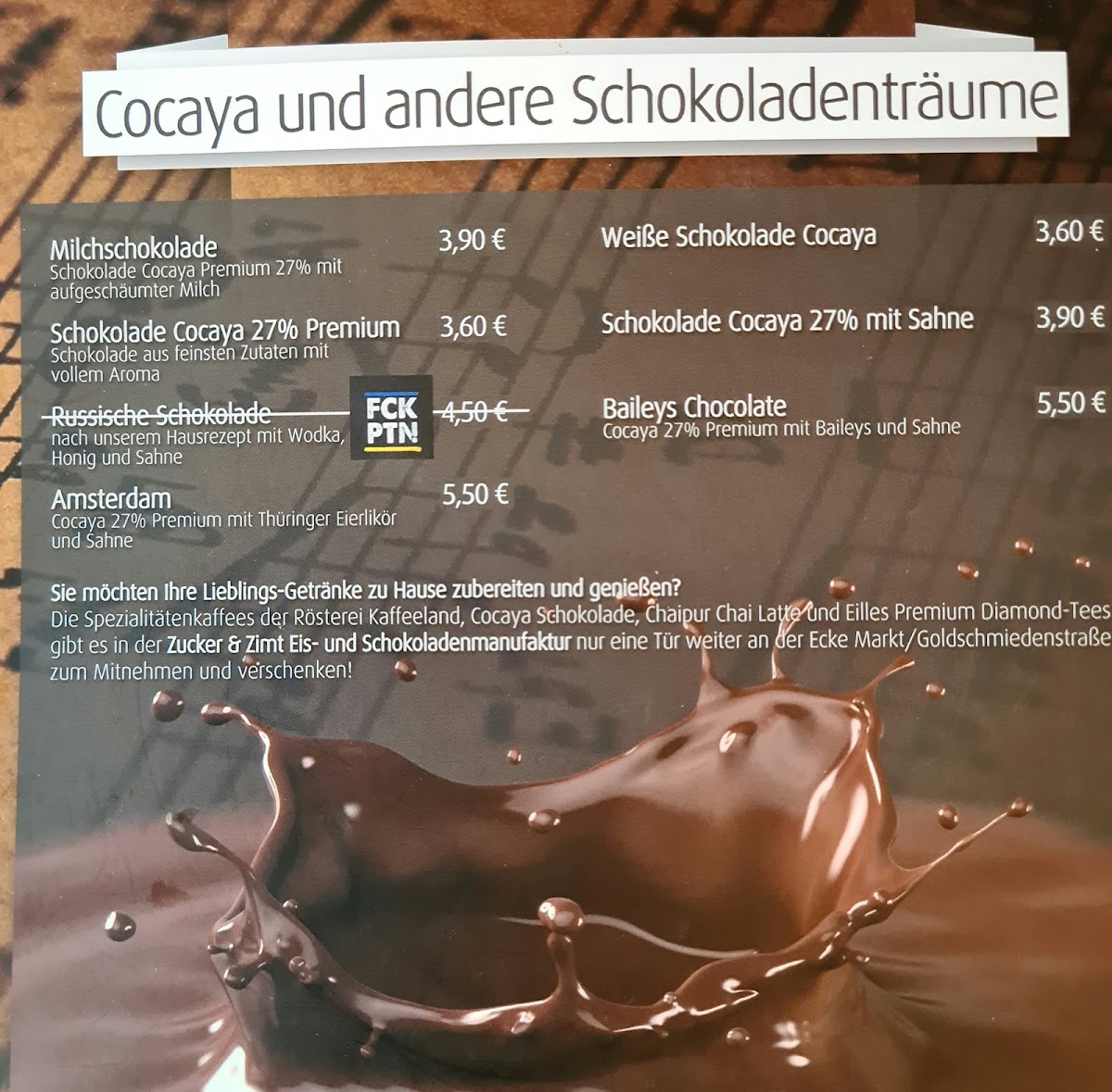 Café Toccata Photo Menu 2