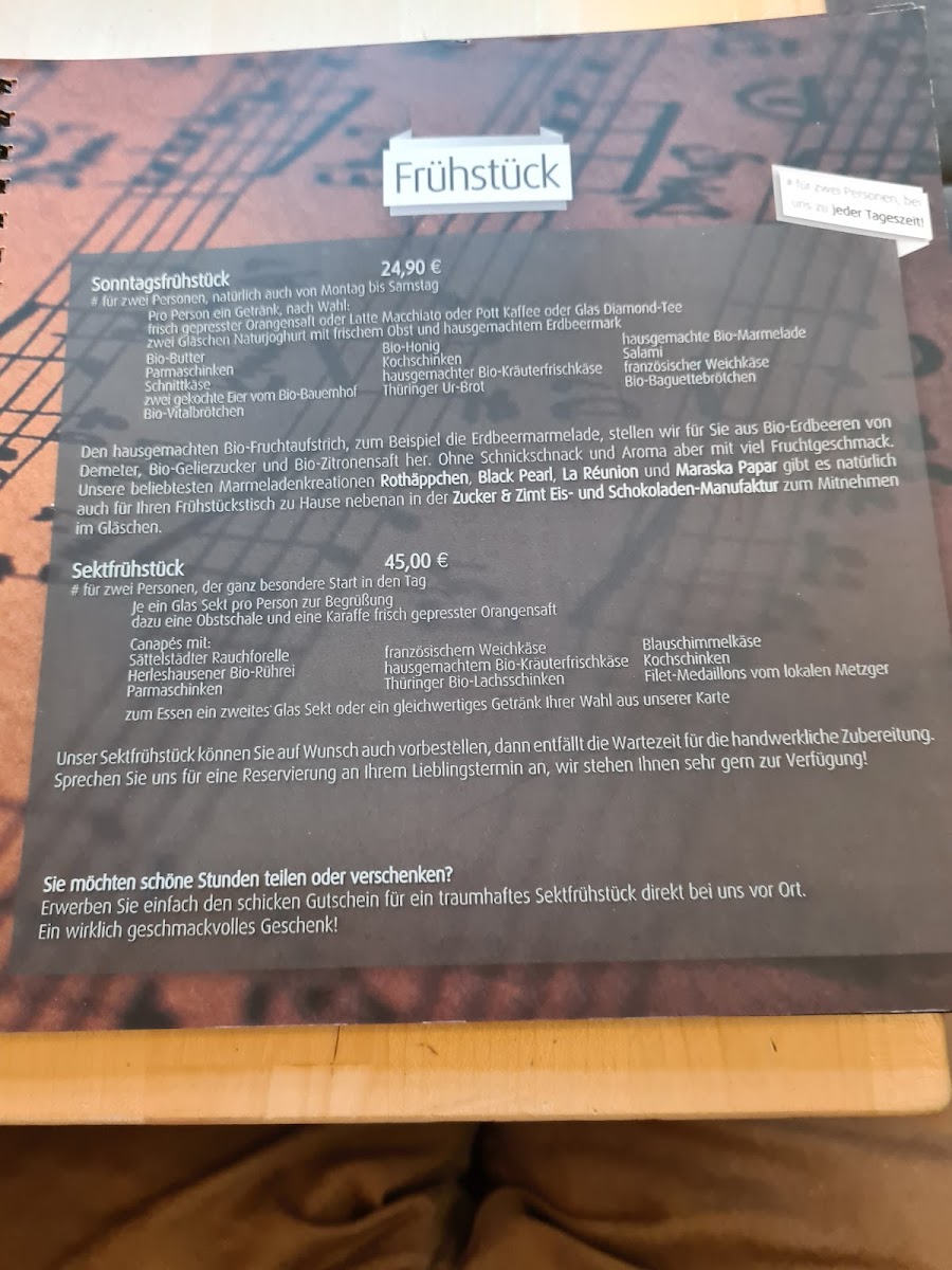 Café Toccata Photo Menu 3