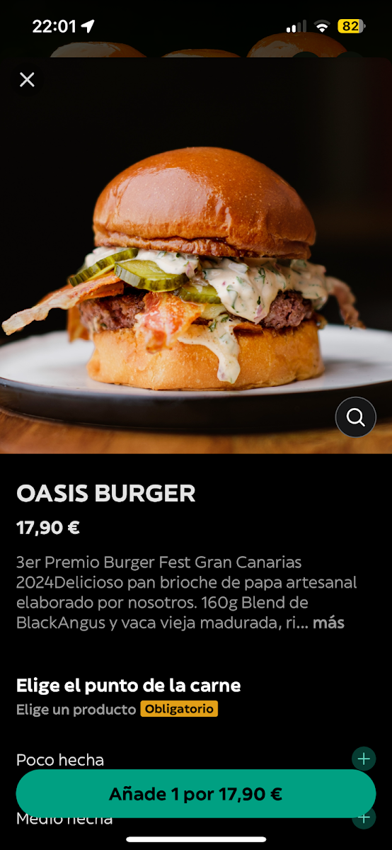 Ghio’s Burger Crafters Photo Menu 2