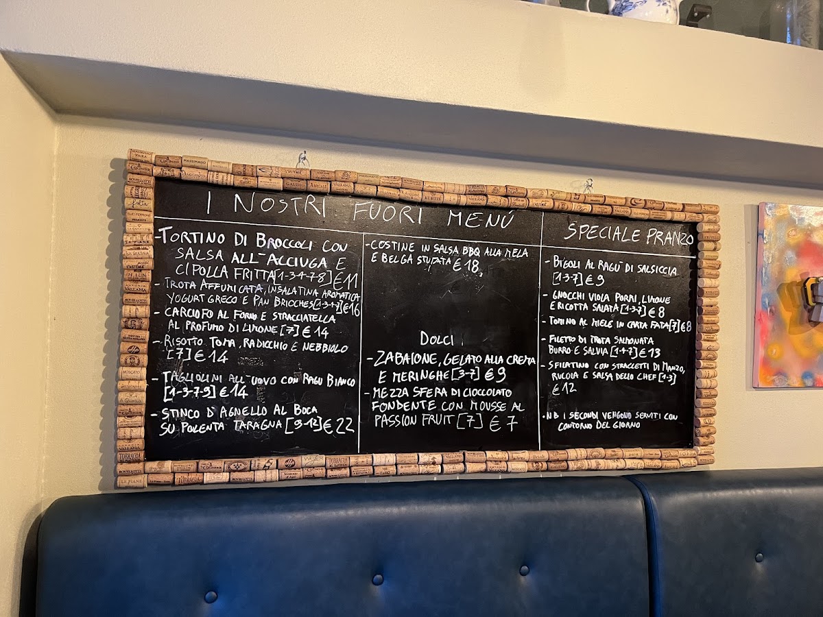 BrandOsteria Photo Menu 2