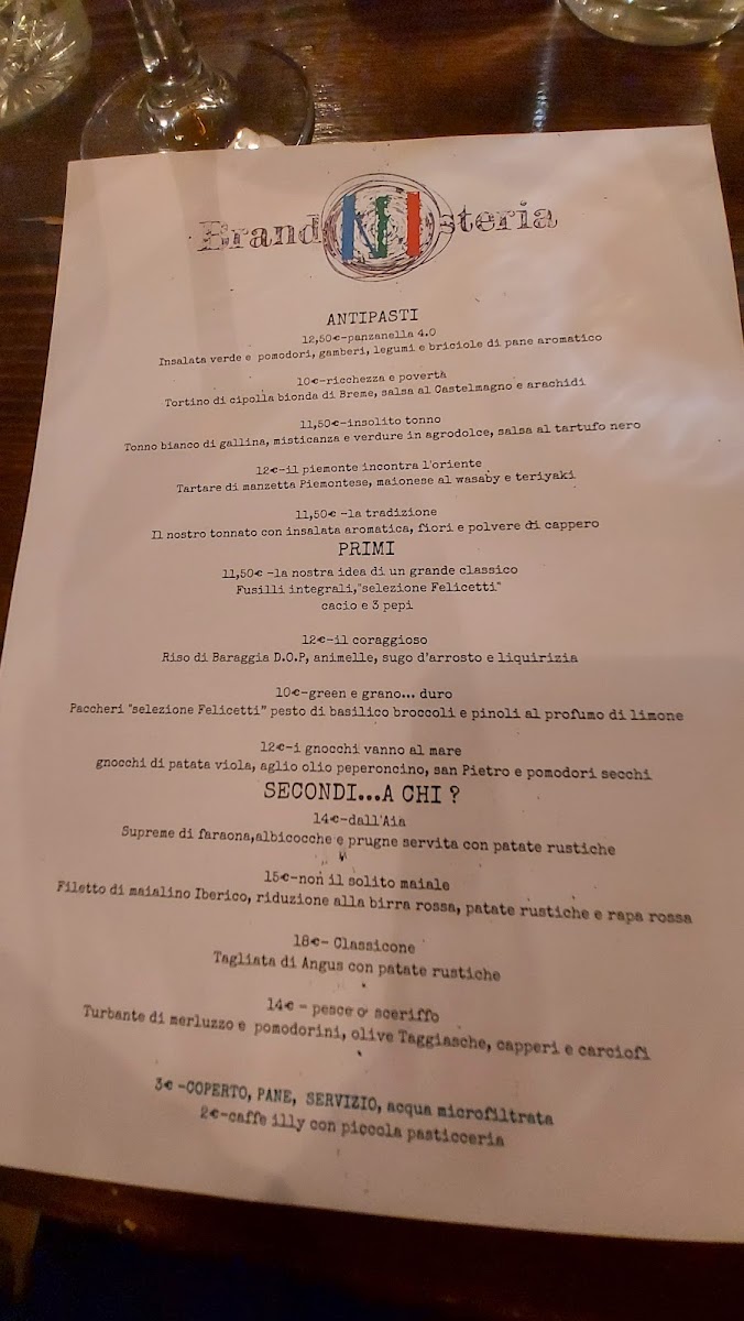 BrandOsteria Photo Menu 5