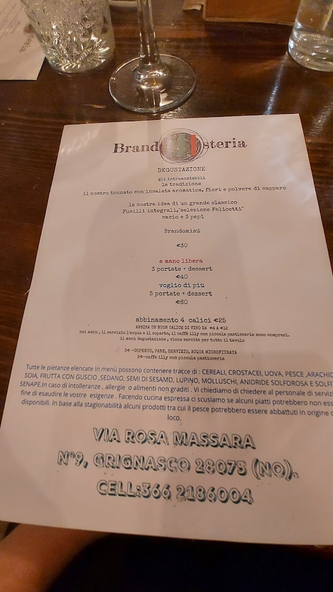 BrandOsteria Photo Menu 8