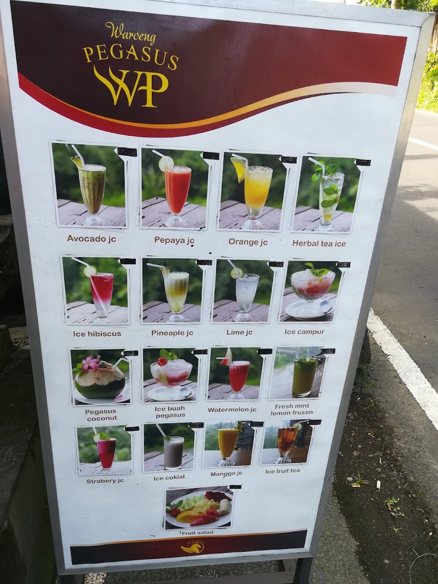 Waroeng Pegasus Photo Menu 1