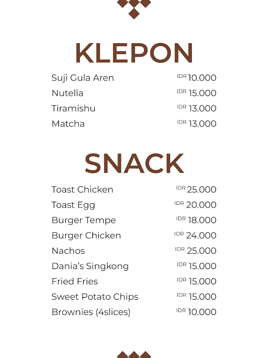 Cafe BIONS Photo Menu 1