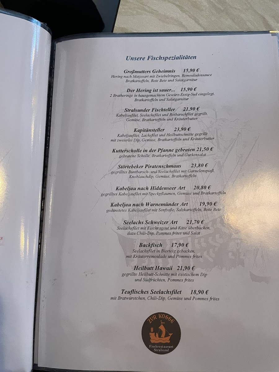 Fischrestaurant Zur Kogge Photo Menu 9