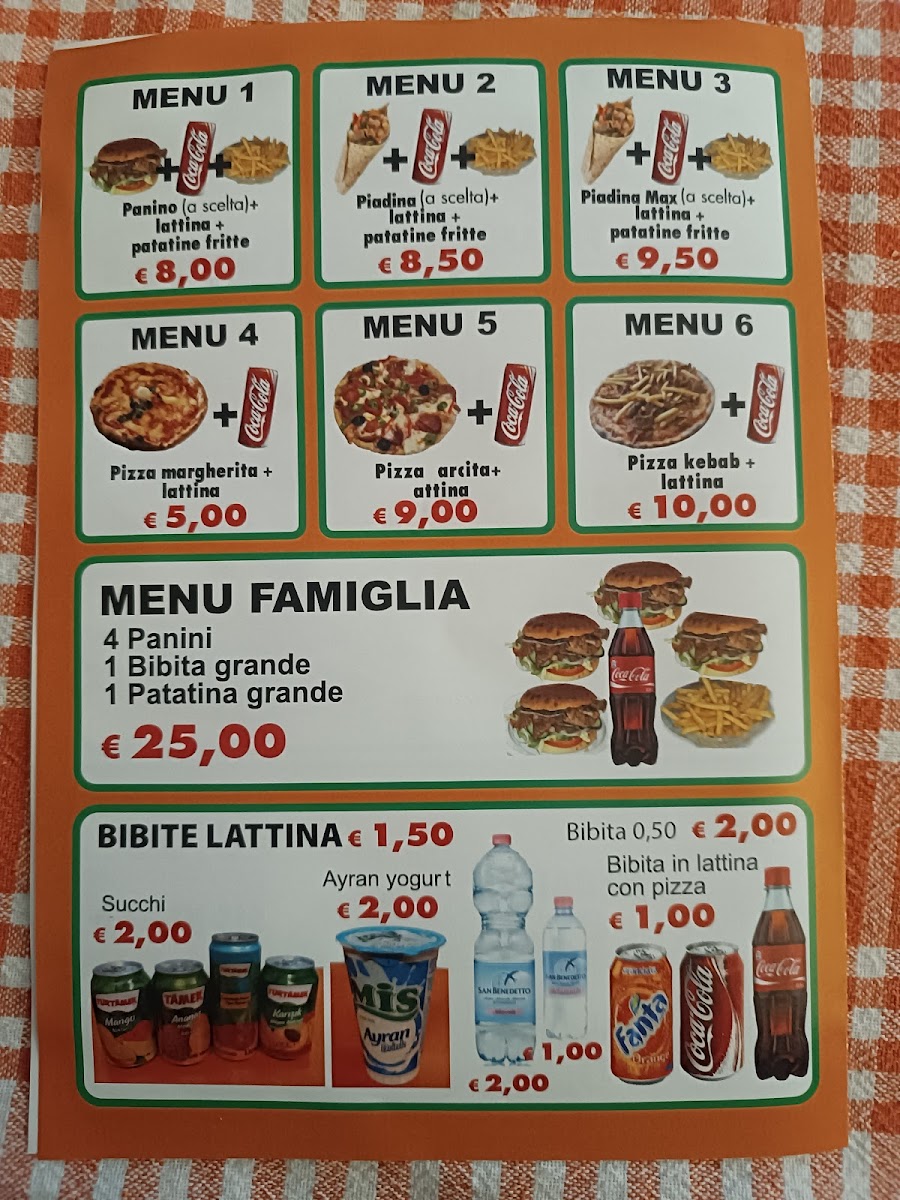 Turkish Kebab & Pizza Photo Menu 2