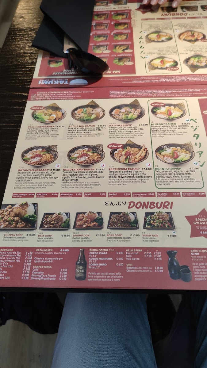 Takumi Ramen Photo Menu 8