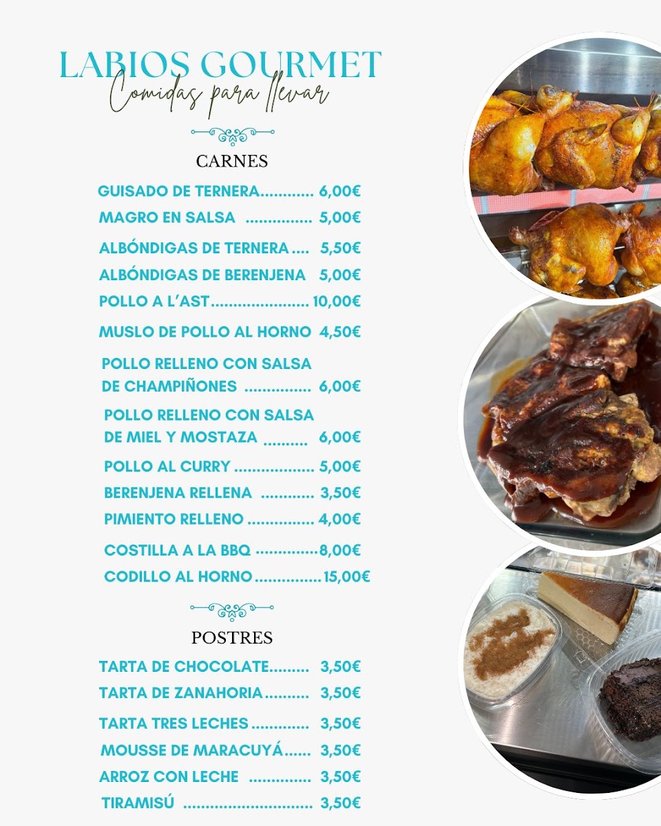 Labios Gourmet - Comida para llevar Photo Menu 4