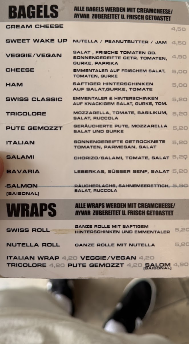 Café Beanery Photo Menu 1