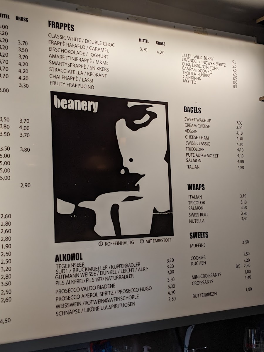 Café Beanery Photo Menu 3