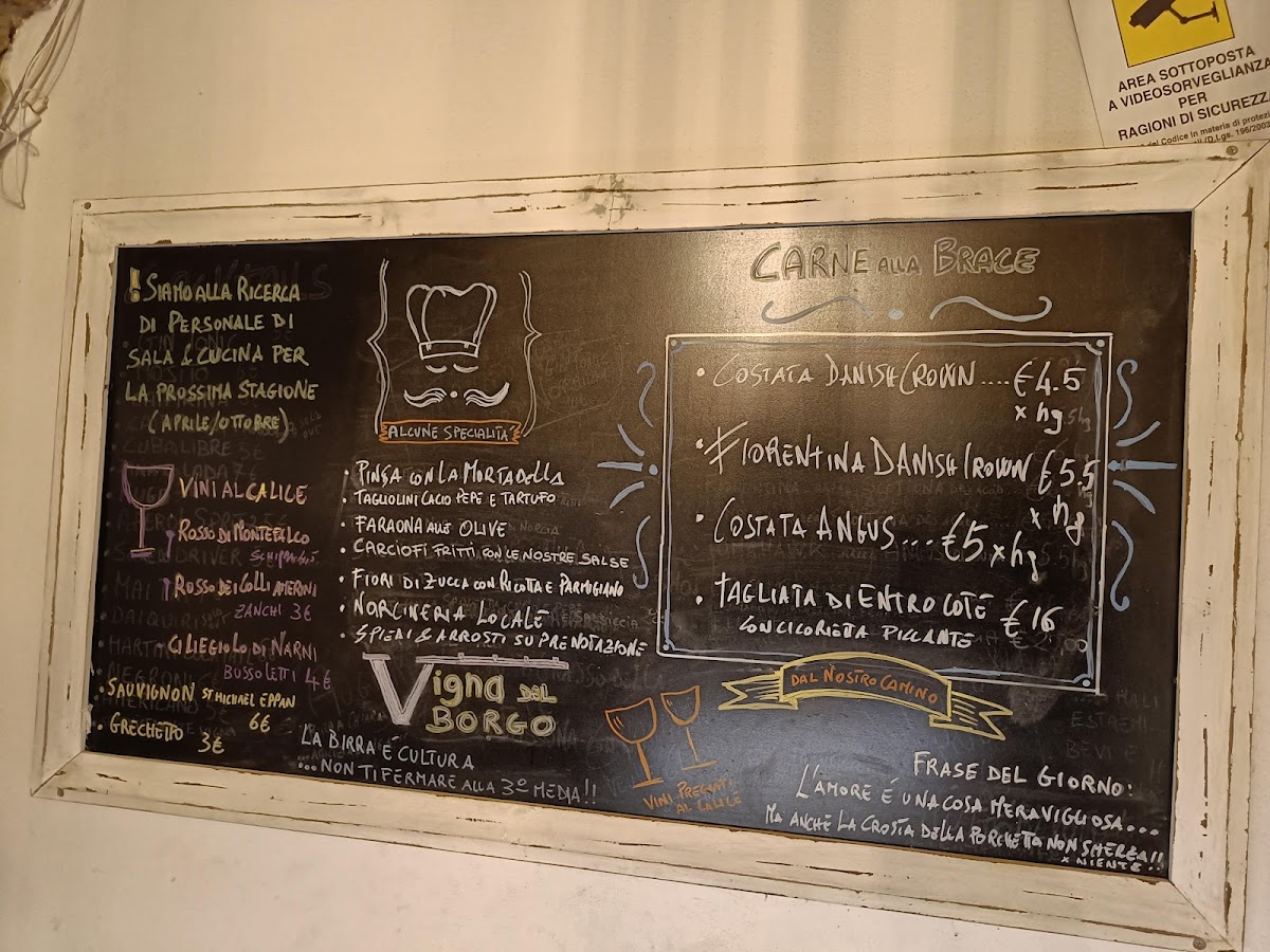Vigna del Borgo Photo Menu 7