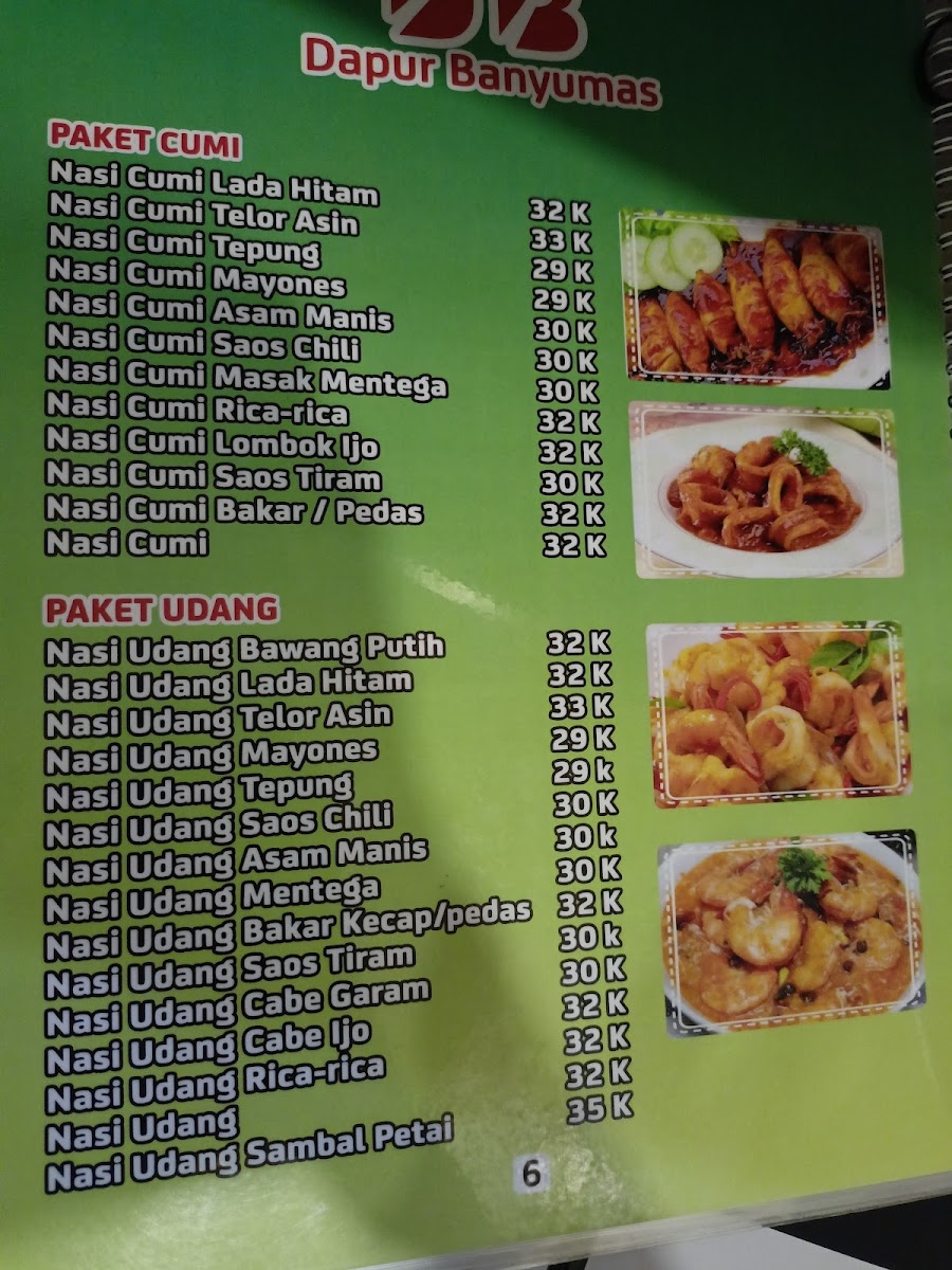 Dapur Banyumas Photo Menu 1