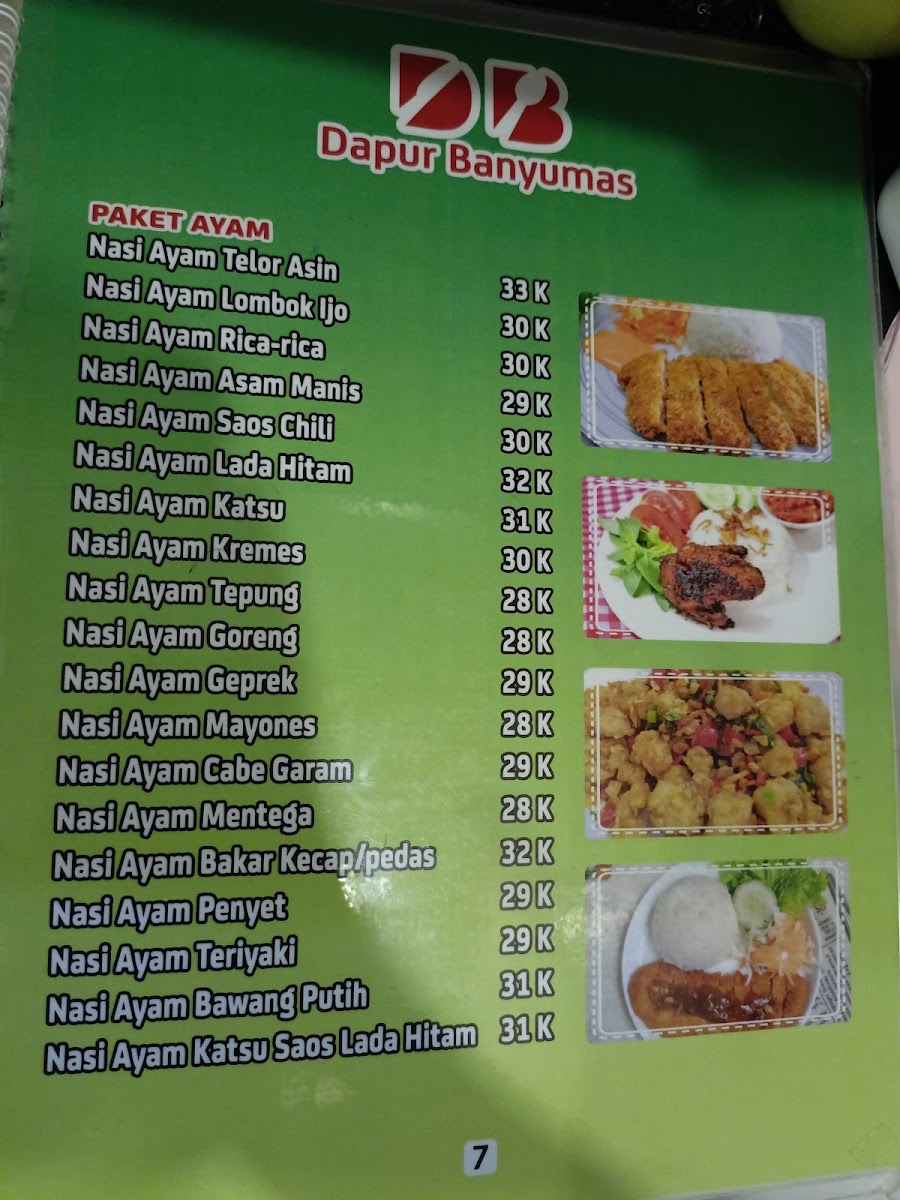 Dapur Banyumas Photo Menu 2