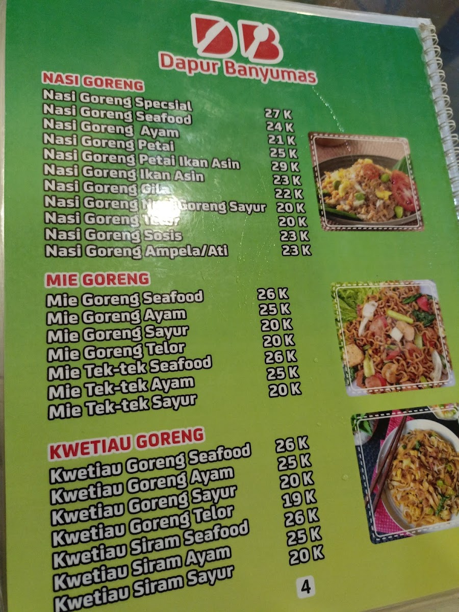 Dapur Banyumas Photo Menu 7