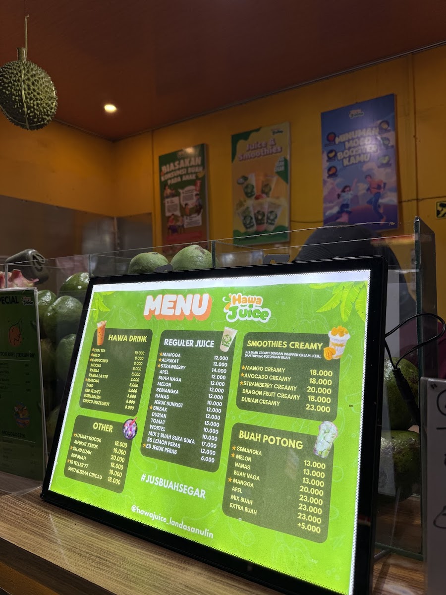 Hawa Juice & Smoothies Photo Menu 8