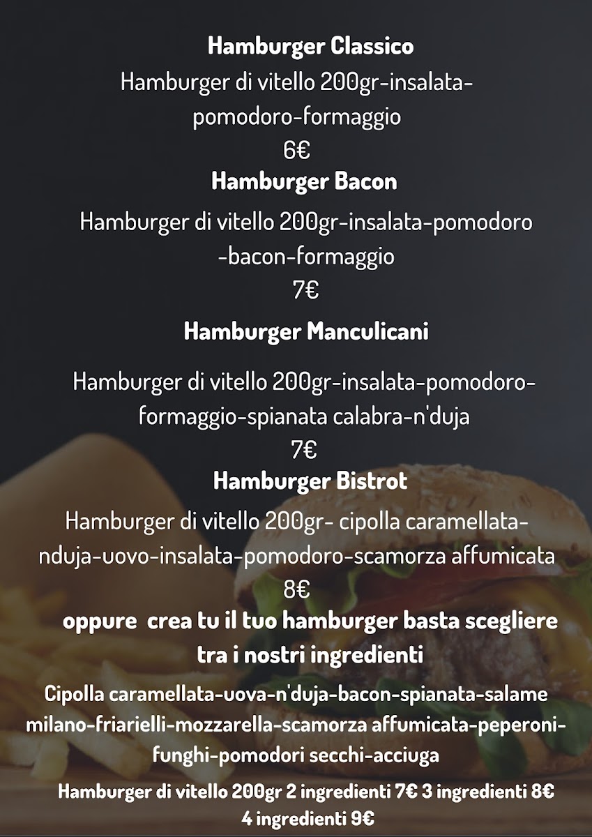 Caffè Bistrot Photo Menu 1