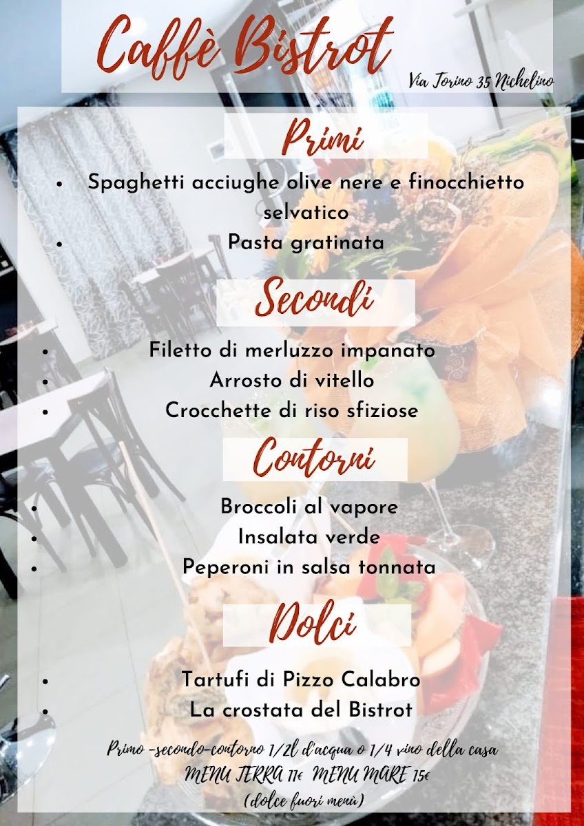 Caffè Bistrot Photo Menu 3