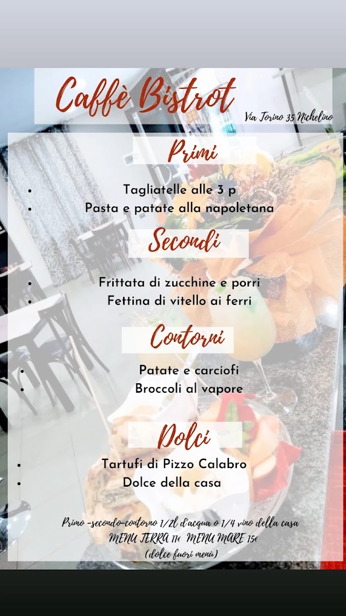Caffè Bistrot Photo Menu 4