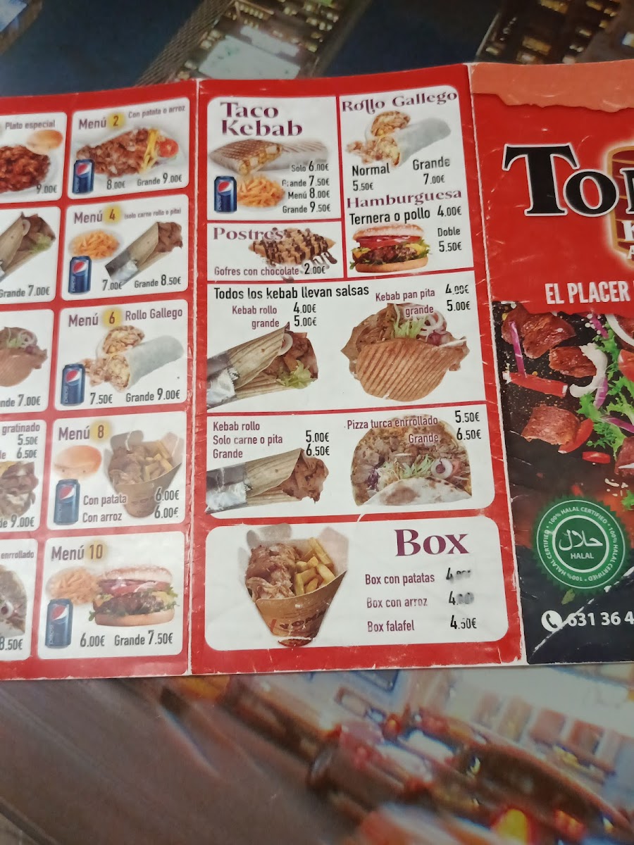 TONO KEBAB ALTOZANO Photo Menu 5