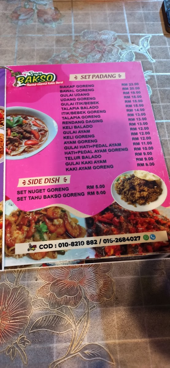 Syam Bakso Photo Menu 4