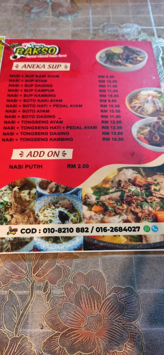 Syam Bakso Photo Menu 8