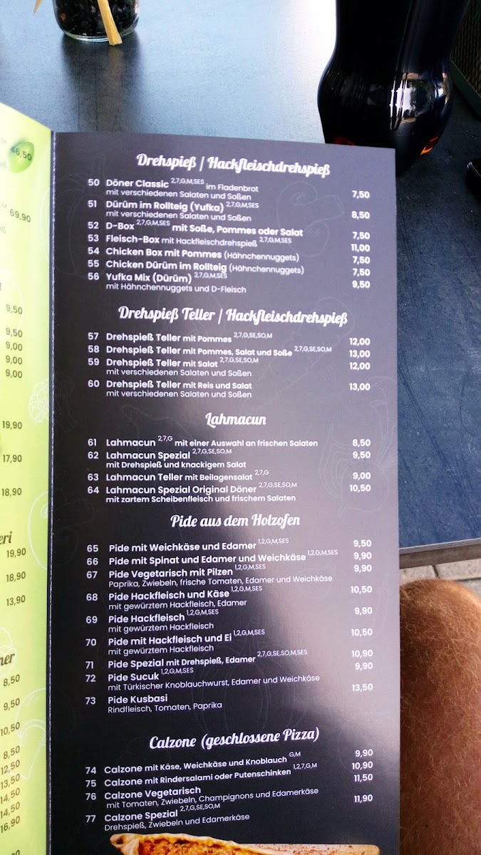Anatolian Restaurant Photo Menu 3