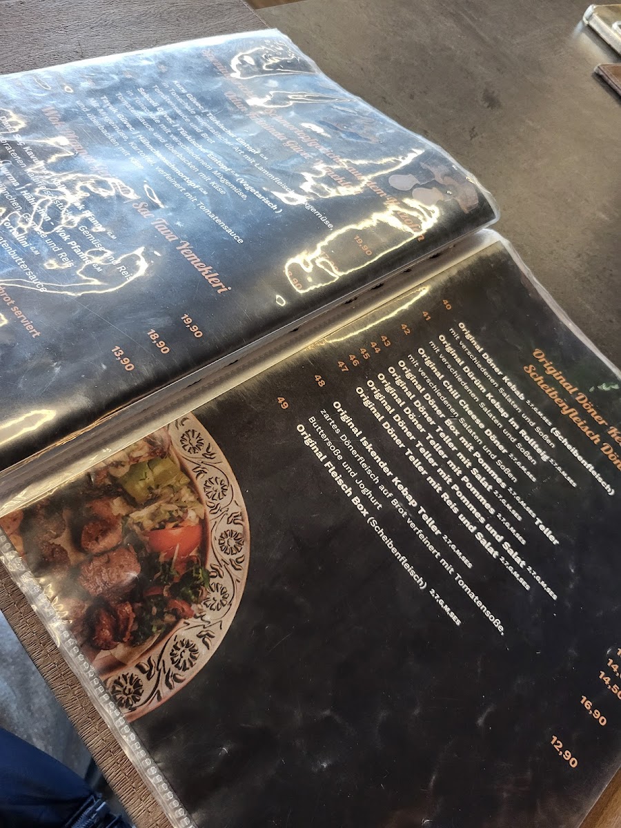 Anatolian Restaurant Photo Menu 5