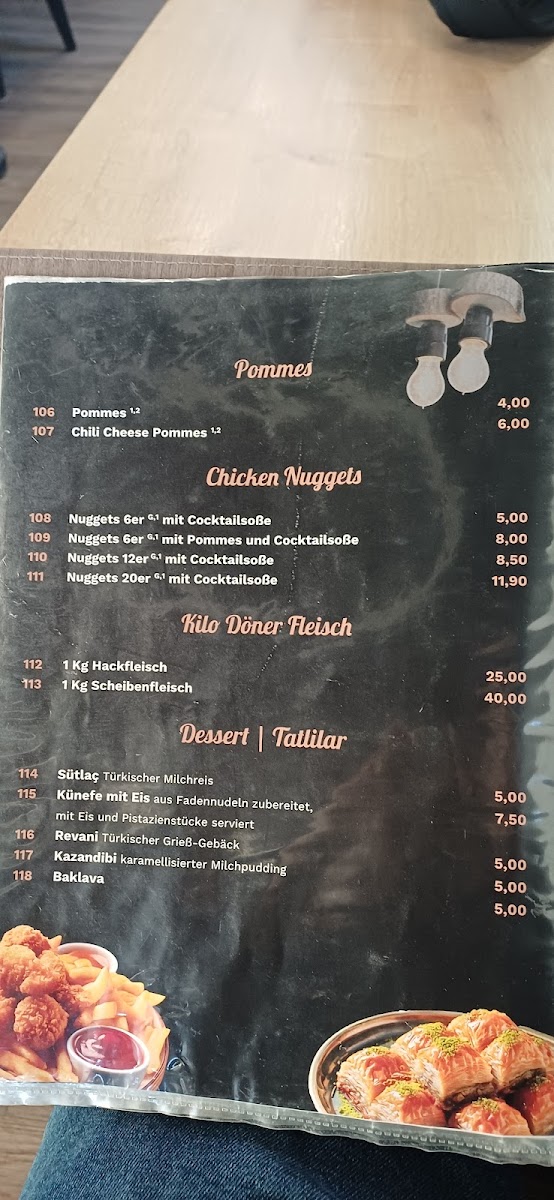 Anatolian Restaurant Photo Menu 9