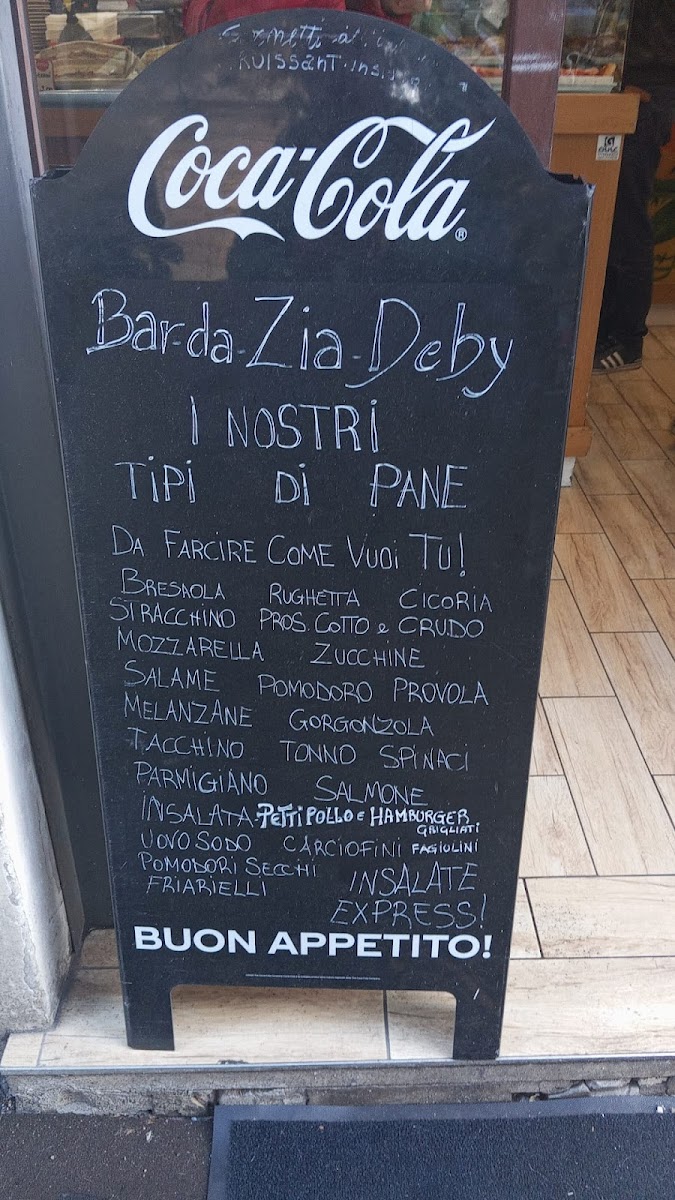 Da zia Deby Photo Menu 1