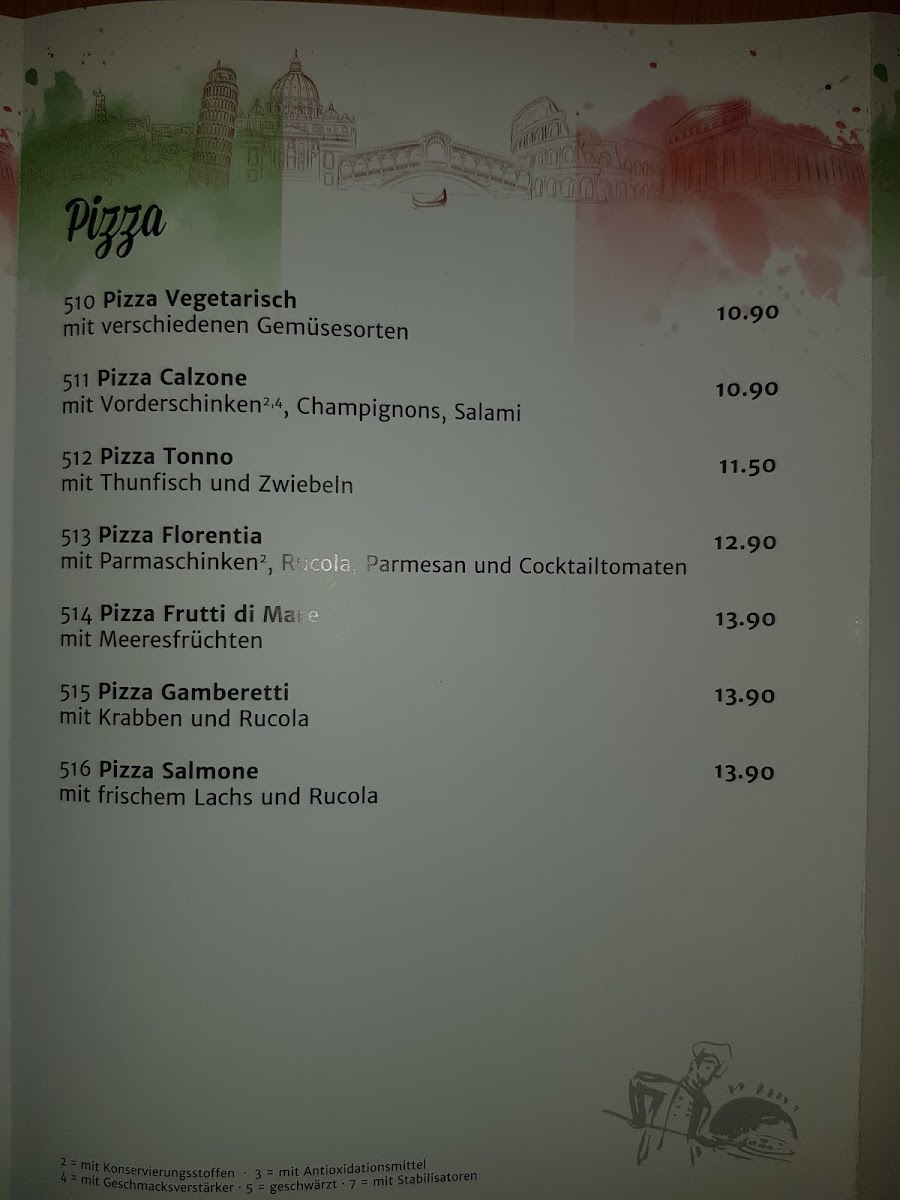 Ristorante Pizzeria Florentia Photo Menu 3