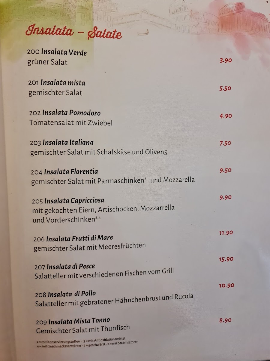 Ristorante Pizzeria Florentia Photo Menu 5