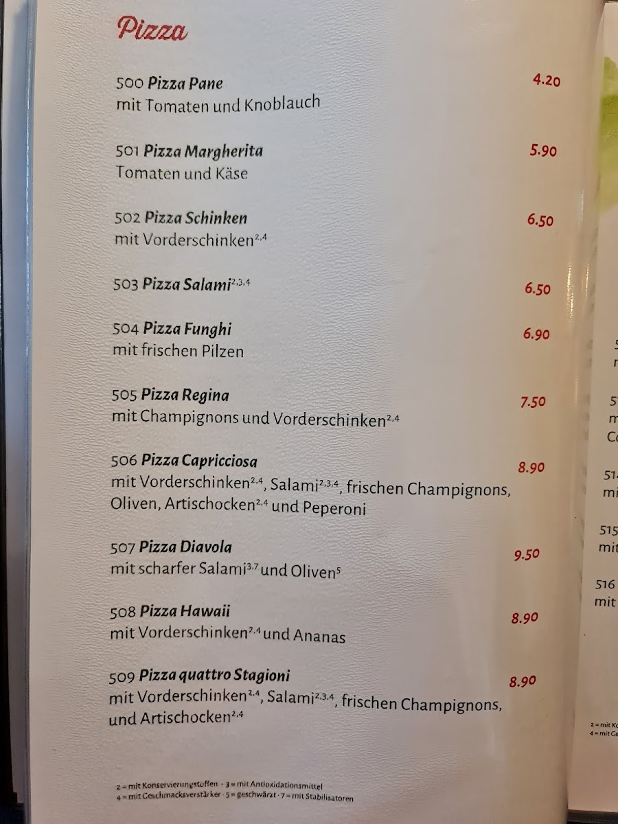 Ristorante Pizzeria Florentia Photo Menu 9