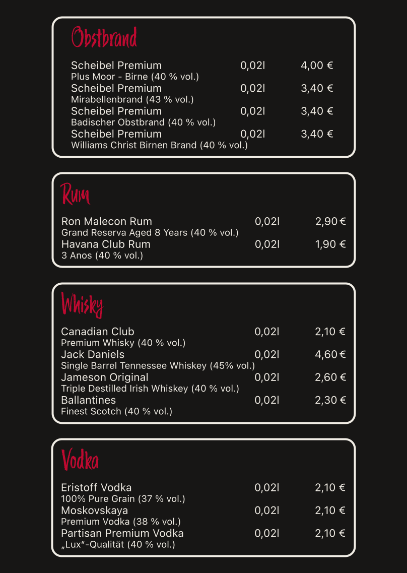 Steakhouse'22 Photo Menu 1