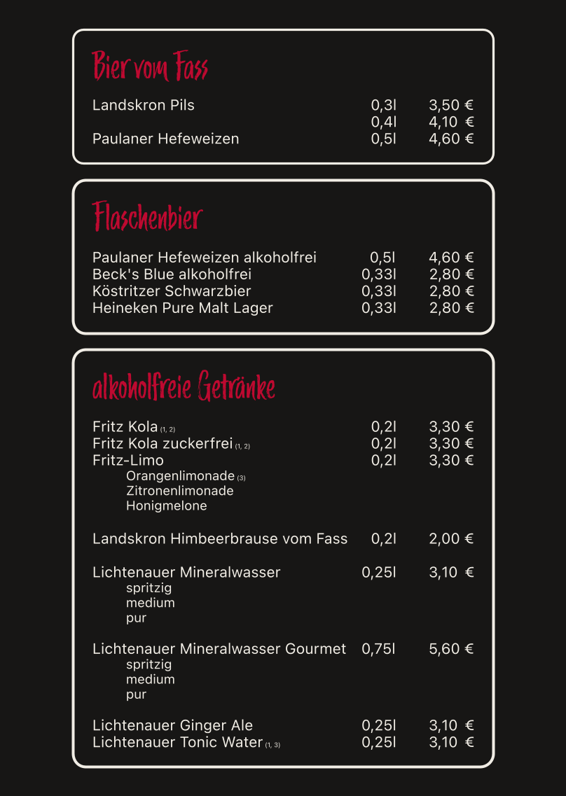 Steakhouse'22 Photo Menu 2