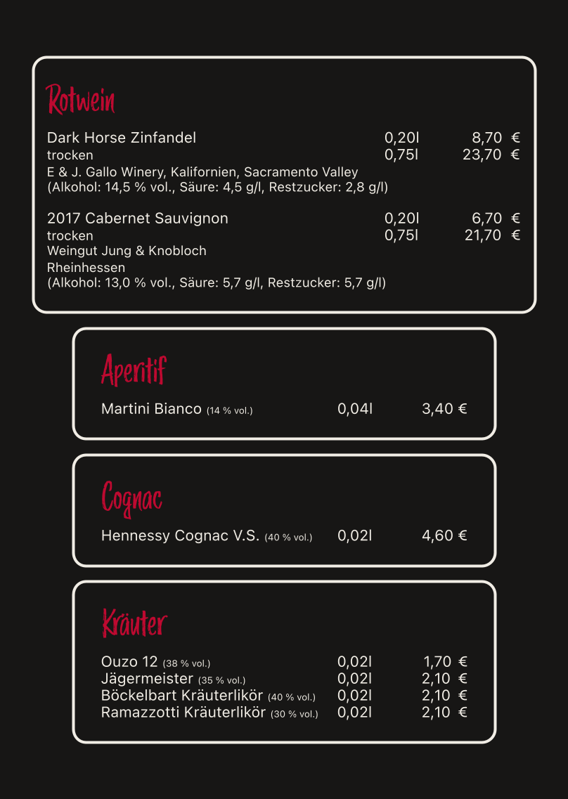 Steakhouse'22 Photo Menu 3