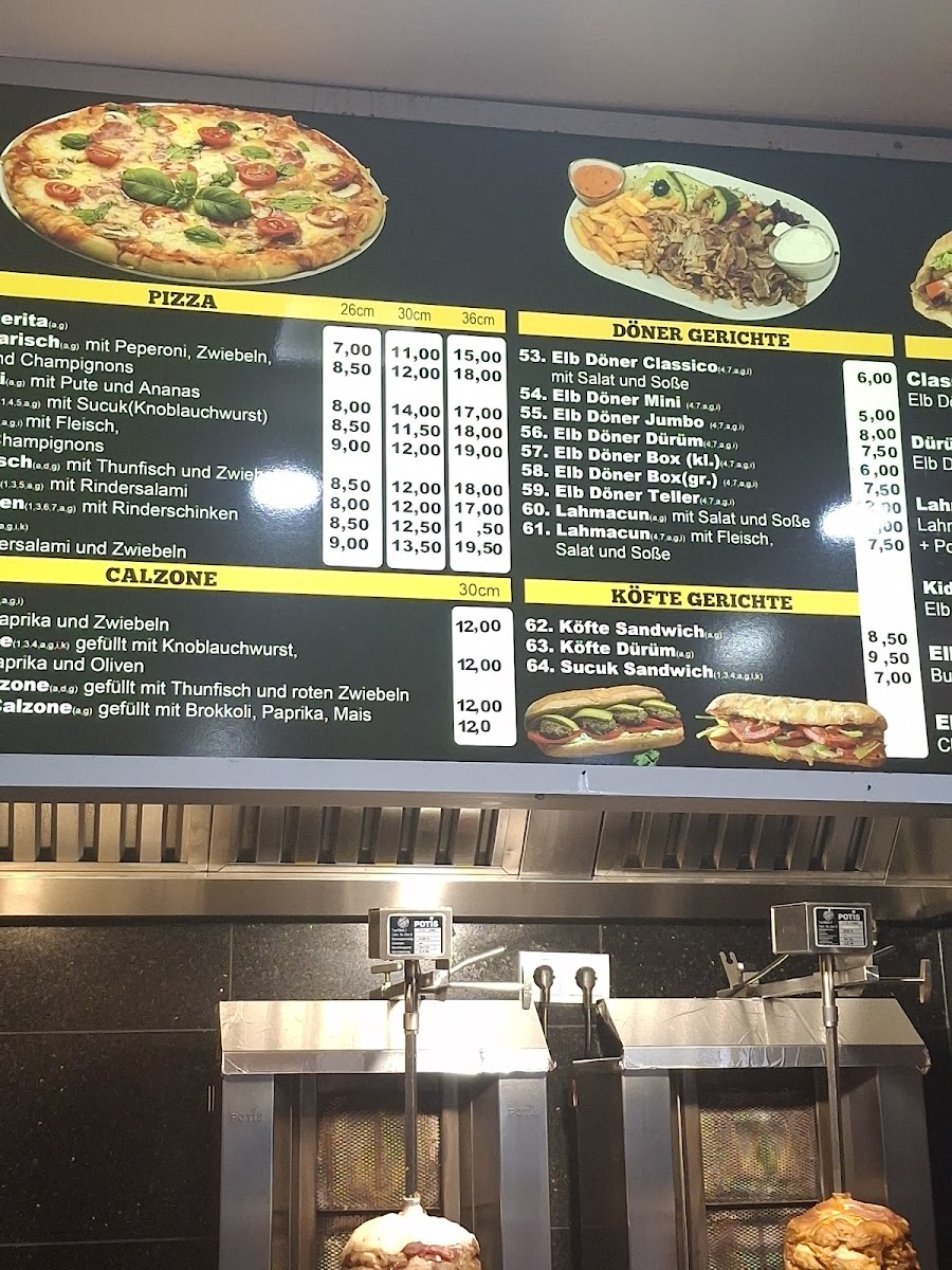 Elbdöner Photo Menu 2