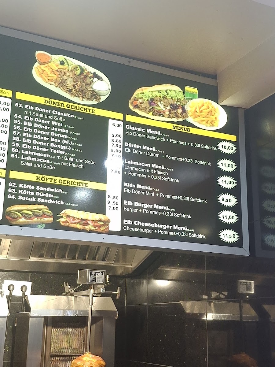 Elbdöner Photo Menu 3