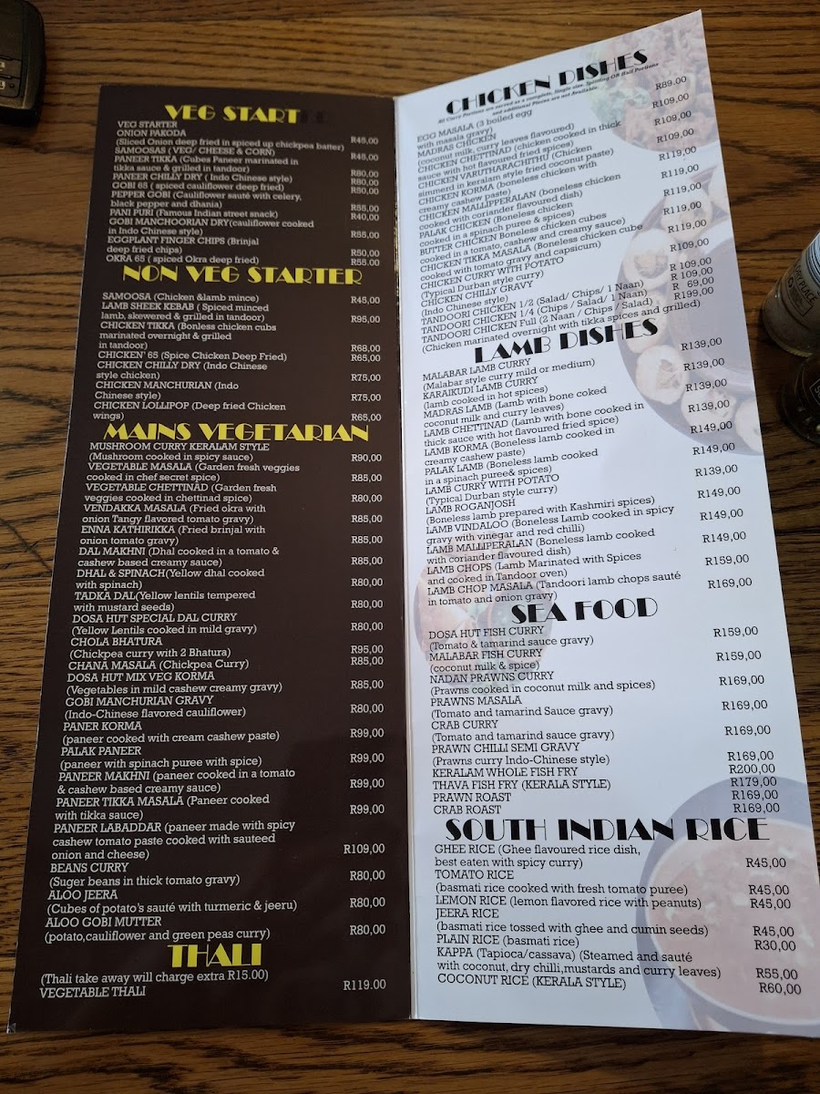 Dosa Hut Fourways Photo Menu 4