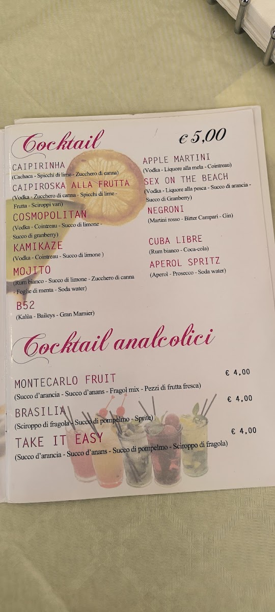 Le Corti Cafè Photo Menu 1