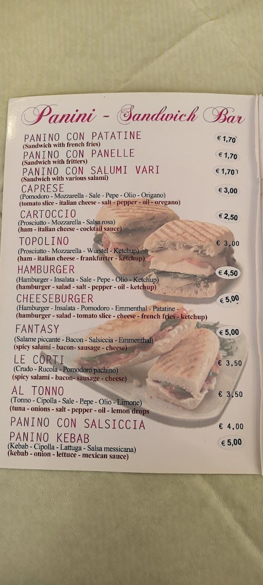 Le Corti Cafè Photo Menu 6