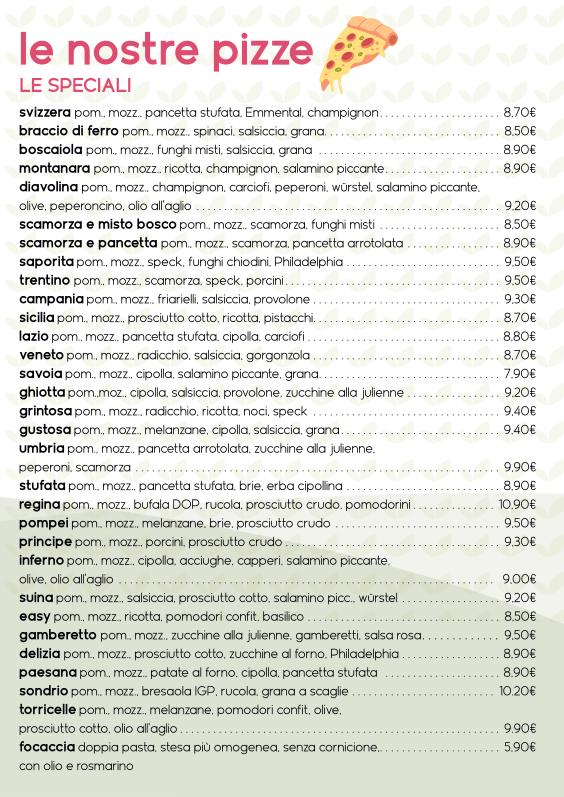Pizzeria Artesana Photo Menu 4