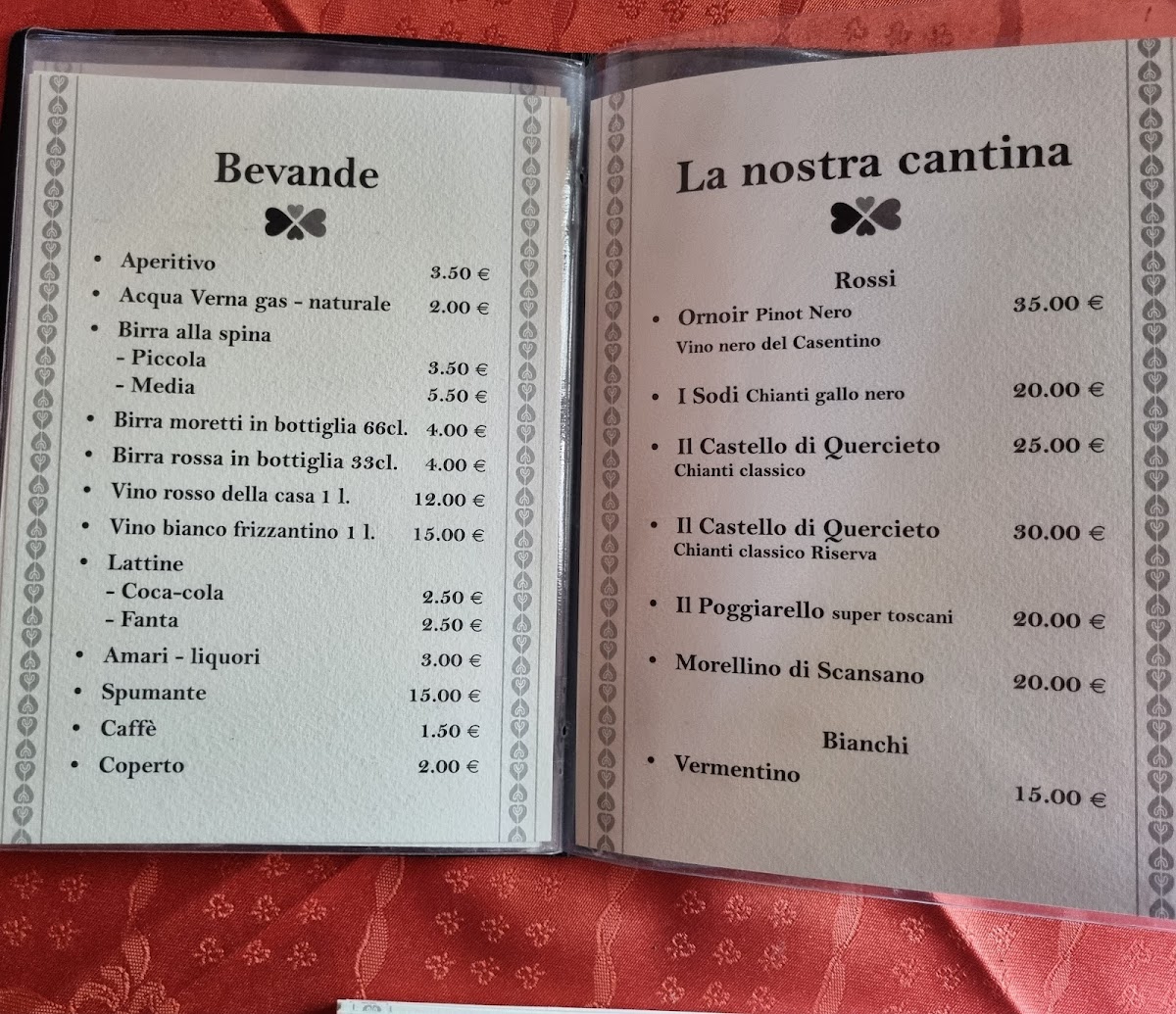 Podere Il Sassone Photo Menu 3