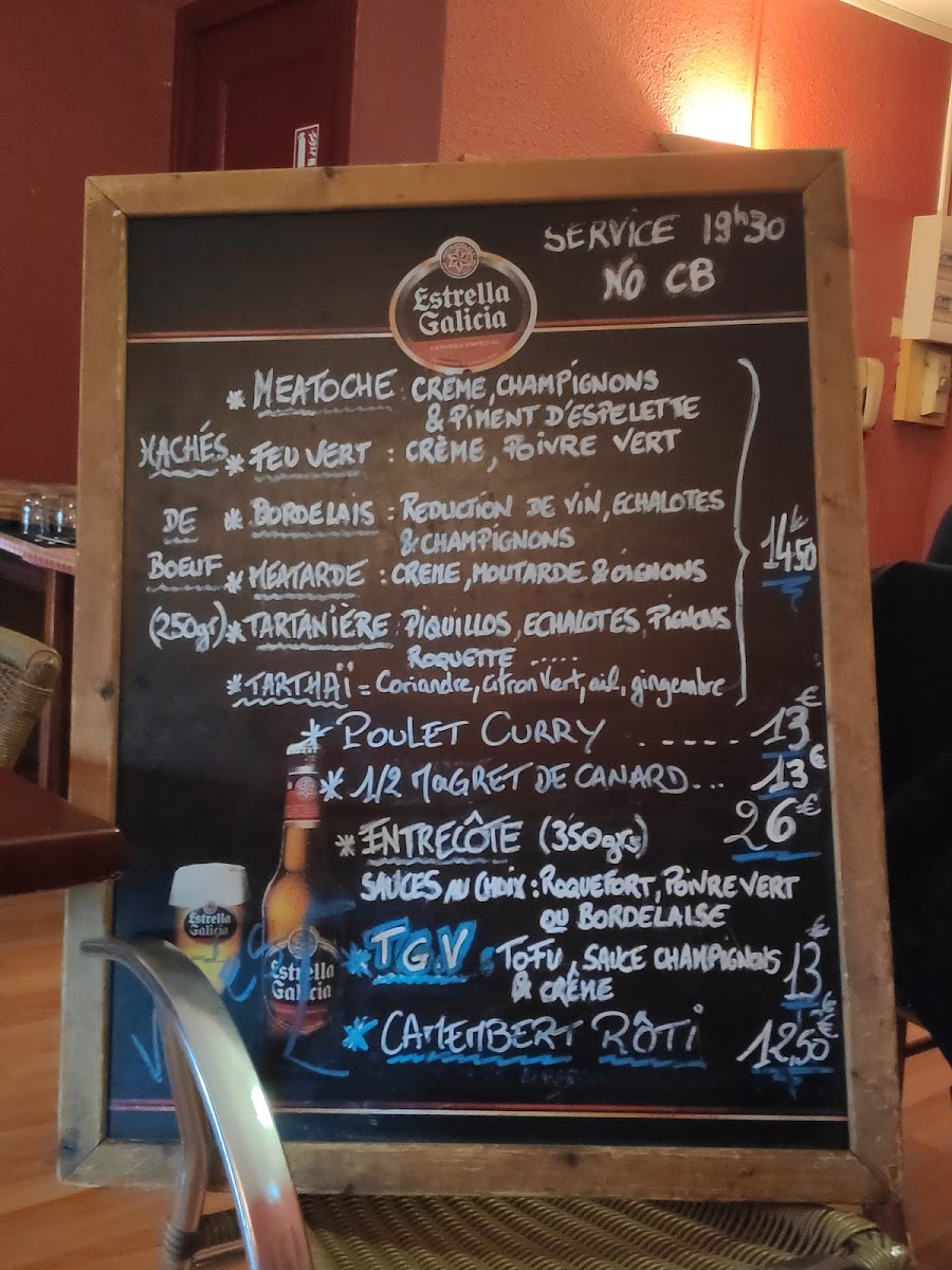 La Tanière Photo Menu 6